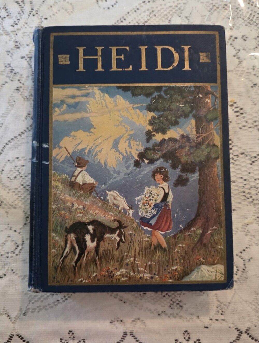 Heidi Johanna Spyri Windermere Series illustrated hardcover Rand McNally 1929